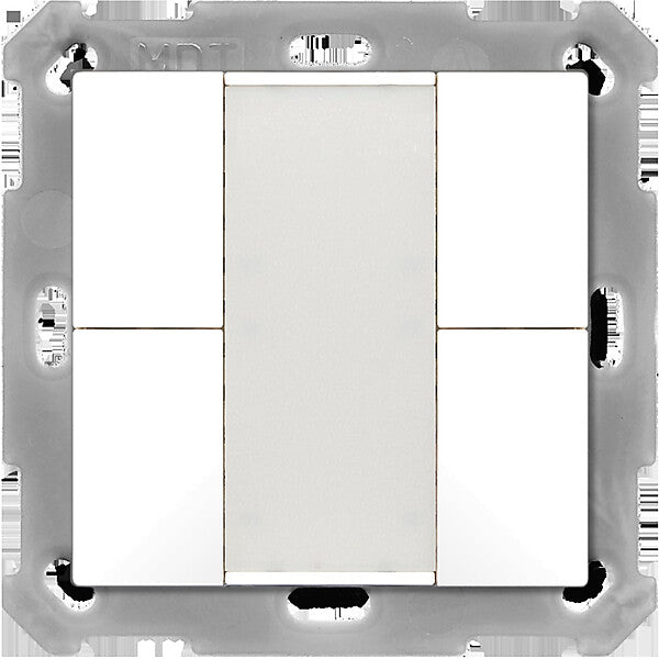 MDT technologies Taster 55 4-fach, Reinweiß glänzend BE-TA5504.G2